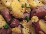 Australian Roasted Potatoes and Cauliflower With Chives 1 Appetizer