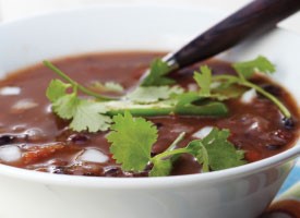 Australian Breathtaking Black Beanavocado Soup Soup