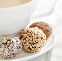 Australian Cashew Coconut or Chocolate Truffle Power Balls Breakfast