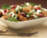 Australian Bread Salad with Cherries Goat Cheese and Arugula Appetizer