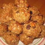 American Oatmeal Biscuits with Raisins and Nuts Breakfast