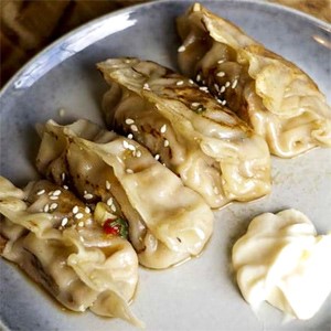 Chinese Chinese Pork and Cabbage Dumplings Appetizer