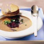 American Wild Soup with Berry Sauce Appetizer