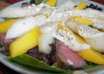 Australian Beef Mango  Pear Salad Dinner