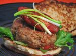Australian Teriyaki Salmon Burger Appetizer