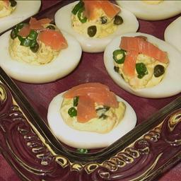 American Smoked Salmon Deviled Eggs 1 Alcohol