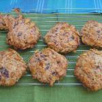 American Chocolate Chip Cookies with Cornflakes Dessert