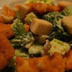 American Easy Caesar Salad with Chicken Dinner