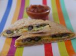 Mexican Mexican Egg and Cheese Quesadilla Appetizer