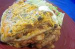 American Crock Pot Enchilada Stack Appetizer