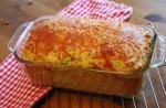 American Zucchini Cheese Loaf Appetizer