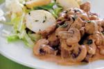 Canadian Veal Stroganoff With Chats and Cabbage Recipe Appetizer