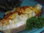 American Twice Baked Potatoes for Two Appetizer