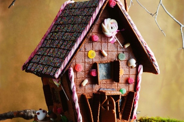 Australian Adrianos Fairytale Gingerbread House Recipe Dessert