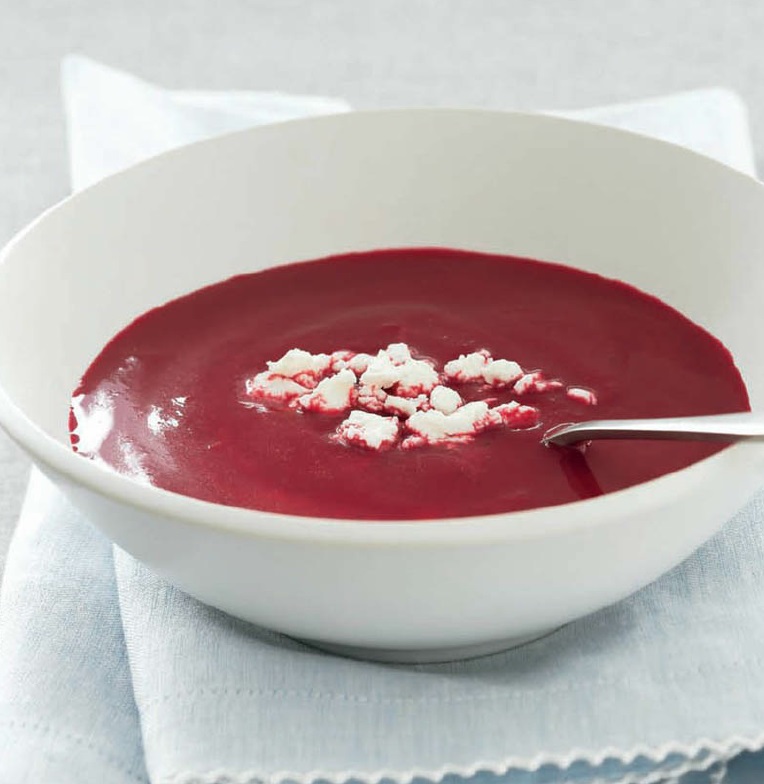 Australian Chilled Beet Pear and Red Bell Soup Soup