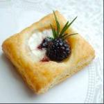 American Sweet Puff Pastry with Fresh Cheese Dessert