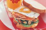 Australian Brekkie Sandwich Recipe Breakfast