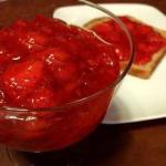 British Easy Strawberry Jam Dessert