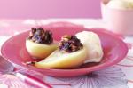 Canadian Steamed Stuffed Pears With Honey Recipe Dessert