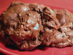 American Double Chocolatenut Decadent Cookies Dessert