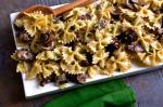American Pasta With Mushrooms and Gremolata Recipe Appetizer