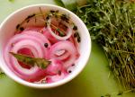 British Wilted Chard With Pickled Red Onions Recipe Appetizer