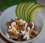 American Taco Salad With Everything Appetizer