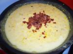American Creamed Corn With Bacon and Leeks Appetizer