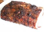 American Grilled Seasoned Pork Roast BBQ Grill