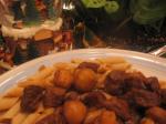 Indian Tangy Beef Stroganoff 2 Dinner