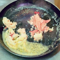 Irish Lobster in Foaming Butter Dinner