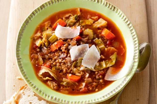 British Hearty Lentil And Vegie Soup Recipe Appetizer