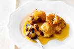 Chocolate And Ricotta Fritters With Orange Syrup Recipe recipe