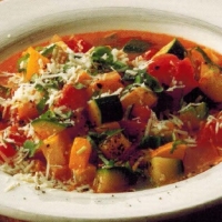 Minestrone with Pasta and Beans recipe