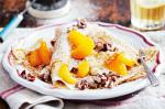 American Mandarin And Ginger Pancakes With Pecans Recipe Breakfast