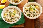 American Microwave Lemon Chicken And Parsley Risotto Recipe Appetizer