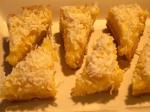 American Coconutty Lemon Triangles Dessert