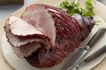 Australian Curtis Blackberrybalsamic Glazed Ham Recipe Dinner