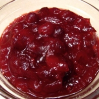 Polish Cranberry Sauce Dessert