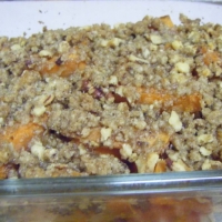 Streuseled Sweet Potatoes recipe