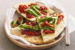 American Asparagus And Goats Cheese Pizza Recipe Dinner