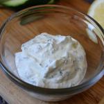 Cucumbers With Ranch Greek Yogurt Dip recipe