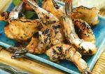 Grilled Shrimp With Roasted Garlicherb Sauce recipe