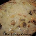 American Ham  Potato Casserole Appetizer
