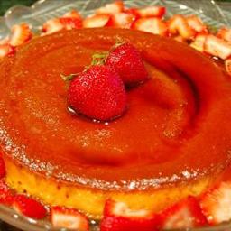 Mexican Egg-milk Custardflan Dessert