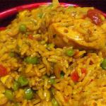 Spanish Arroz Con Pollo spanish Rice with Chicken Dinner