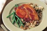 American Baked Ham On Cranberry Brown Rice glutenfree Recipe Dessert