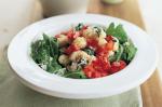 American Gnocchi With Sage Brown Butter And Rocket vegetarian Recipe Dinner