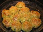 American Parmesan Broccoli Balls Appetizer