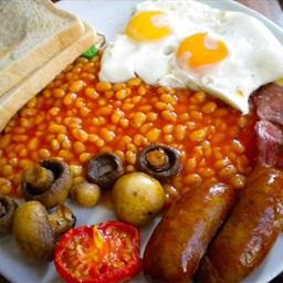 British Full English Breakfast Breakfast
